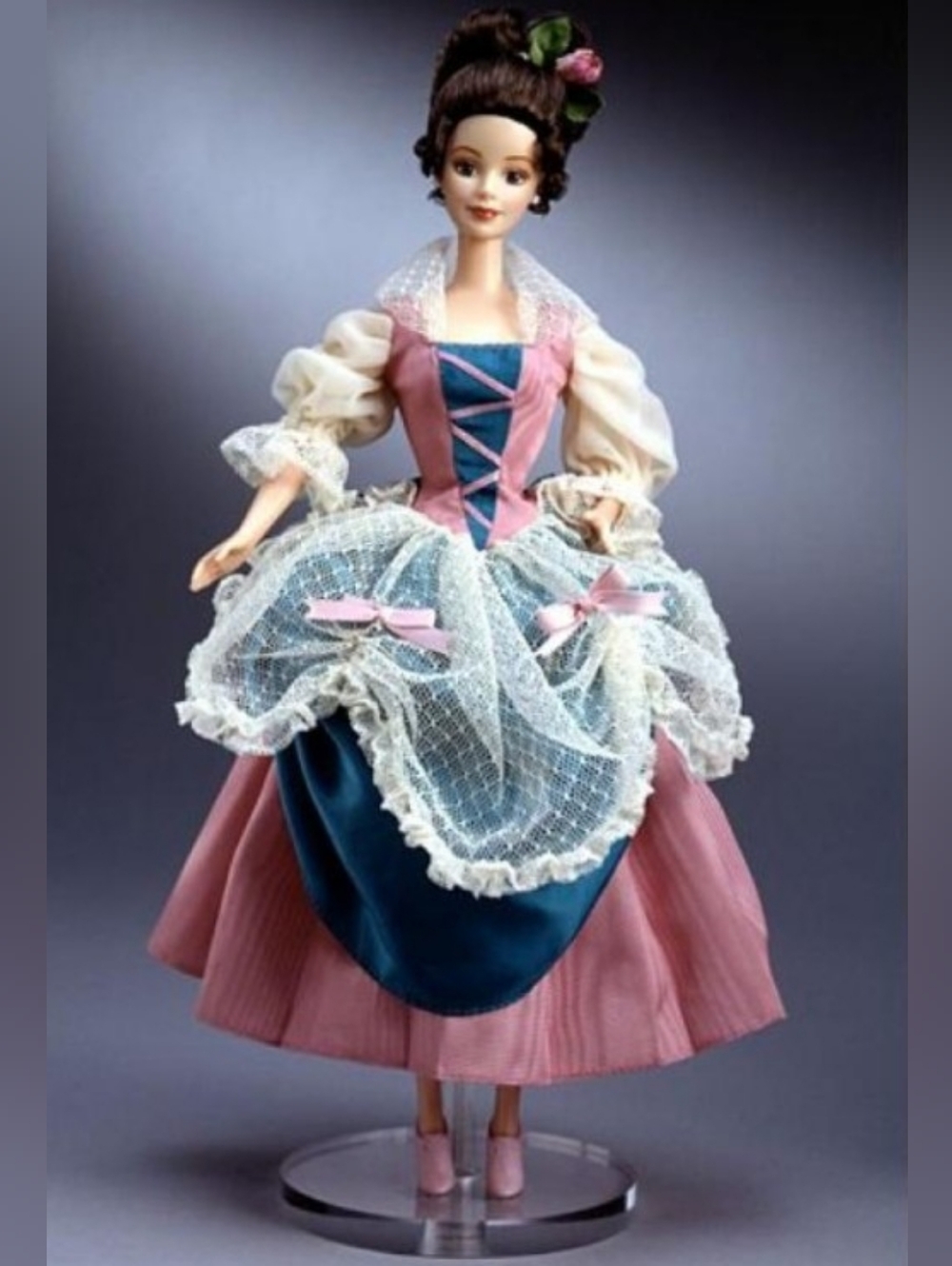 1997 Hallmark Special Edition  Fair Valentine Barbie Third in a Series Matte